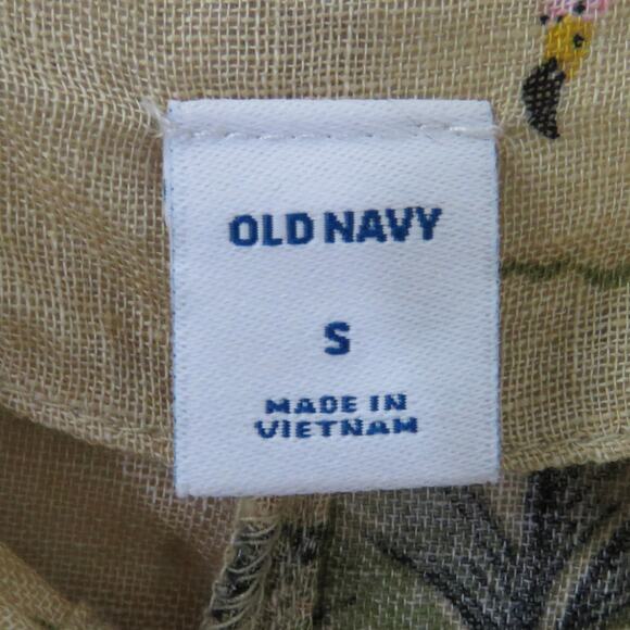 Old Navy Safari Cami Top Tank with Giraffes, Flamingo, Zebra, Flamingo Small - Picture 6 of 7